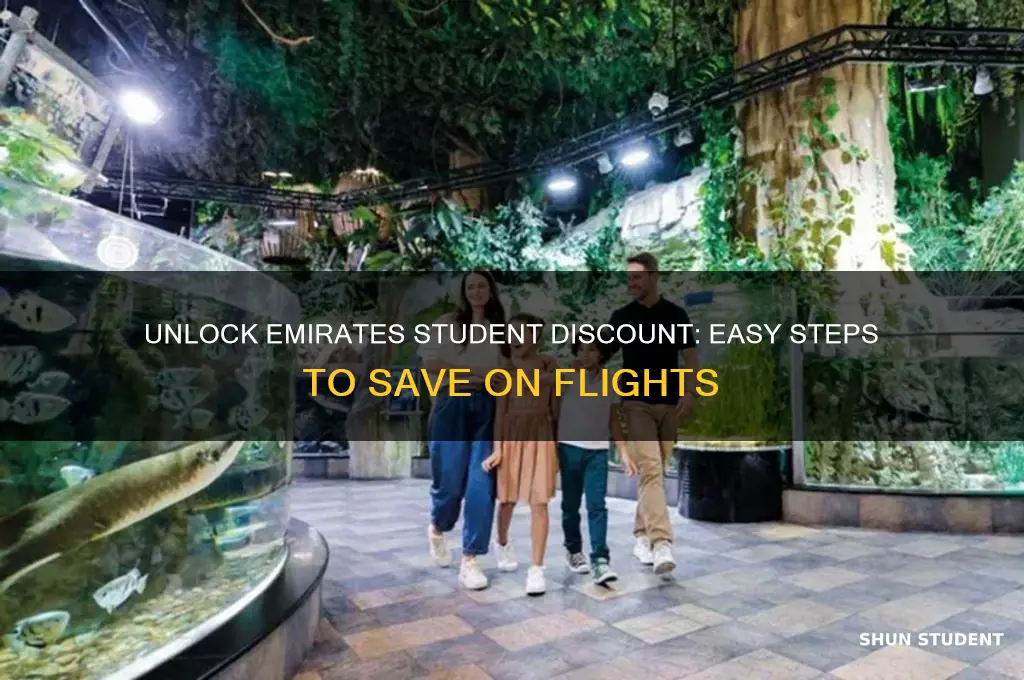 how to avail emirates student discount