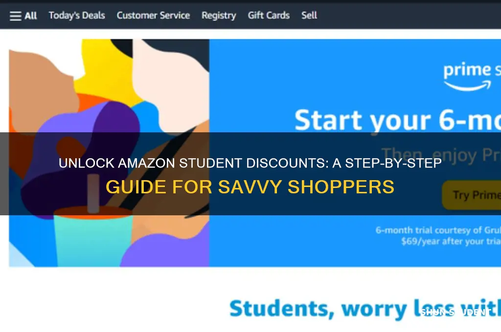 how to avail student discount on amazon