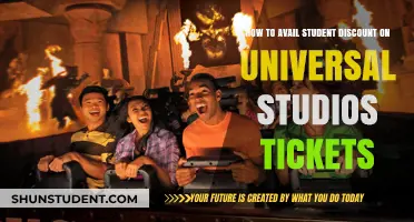 Availing Student Discounts for Universal Studios Tickets