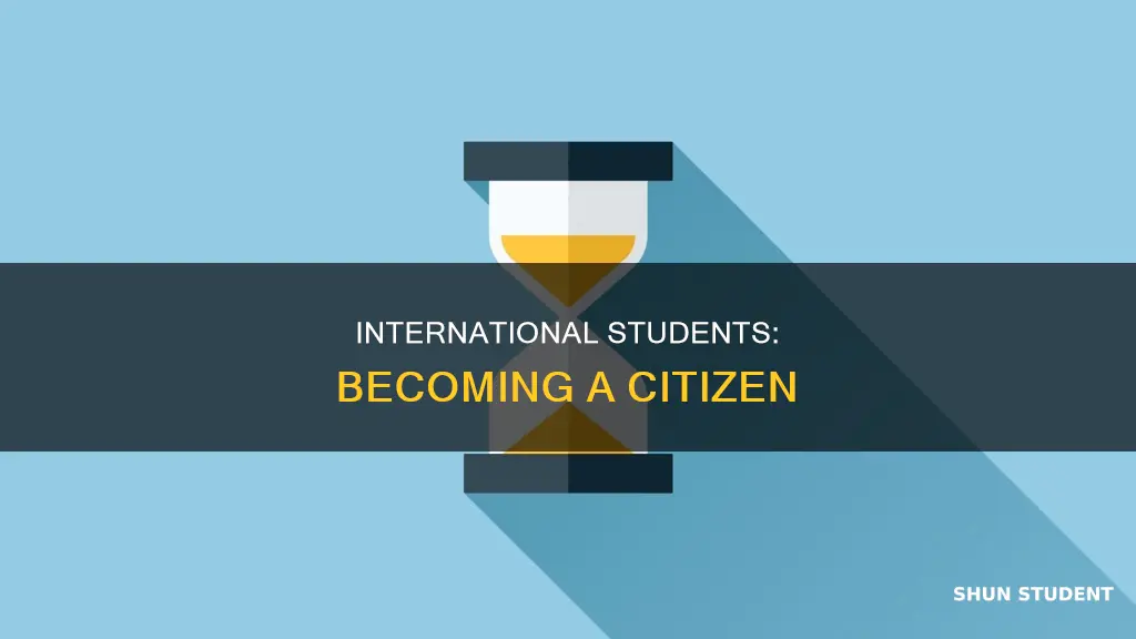 how to be a citizen as a international student