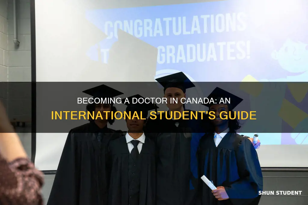 how to be a doctor in canada for international student