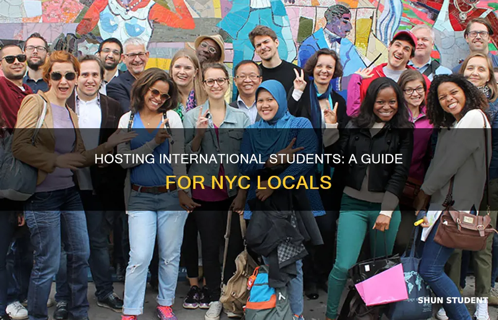 how to be a host for international students nyc