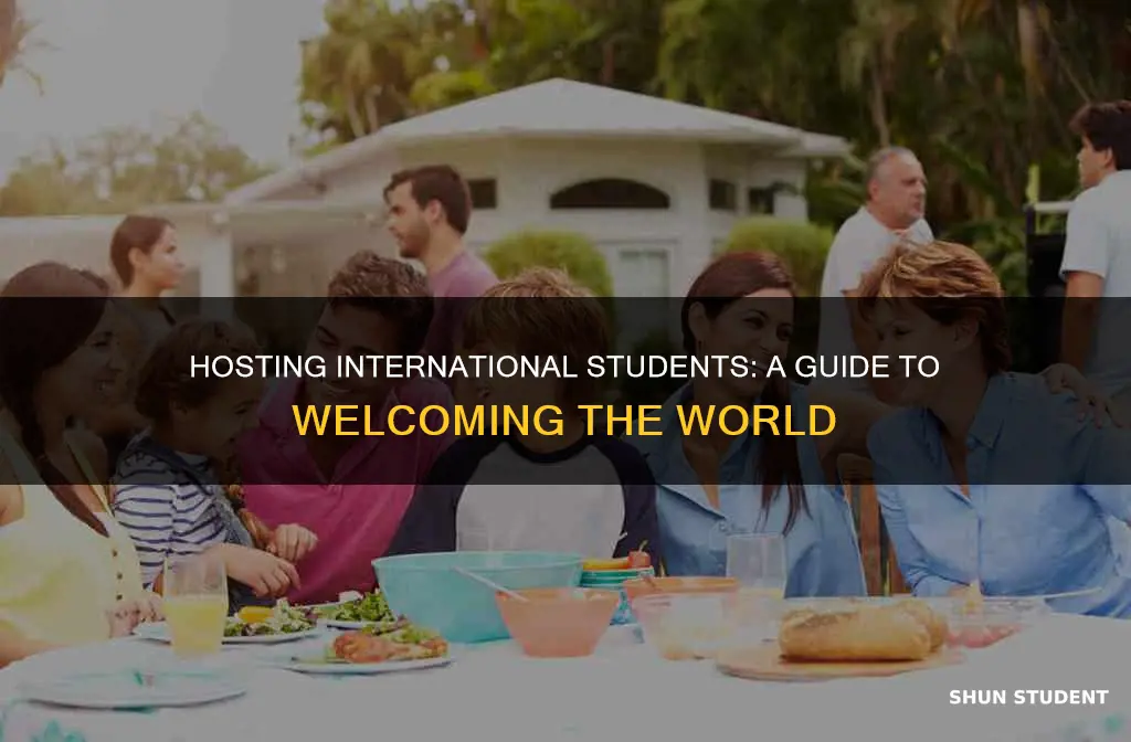 how to be a host for international students
