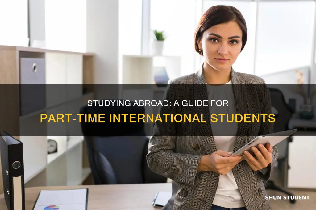 how to be a partime students international student