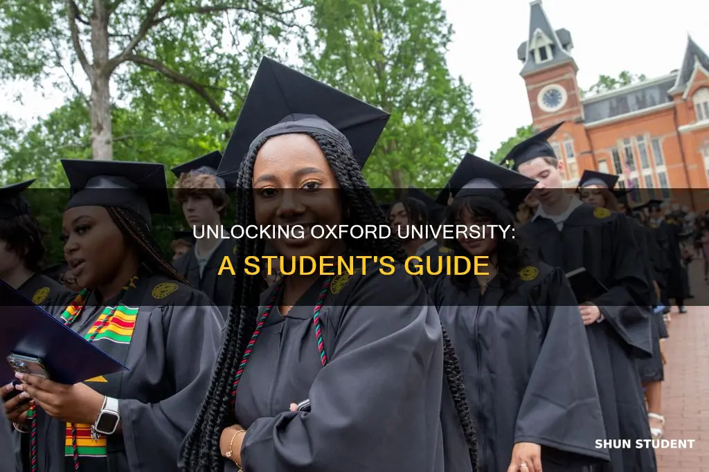 how to be a student in oxford university