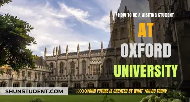 A Visiting Student's Guide to Oxford University