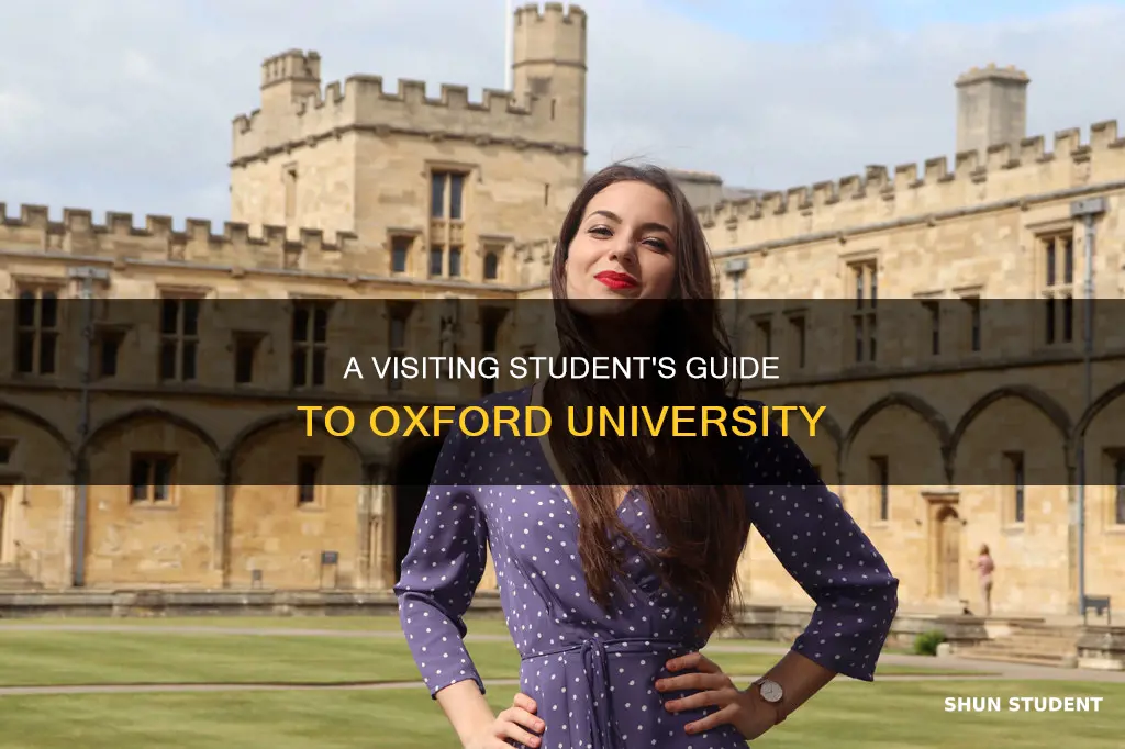 how to be a visiting student at oxford university