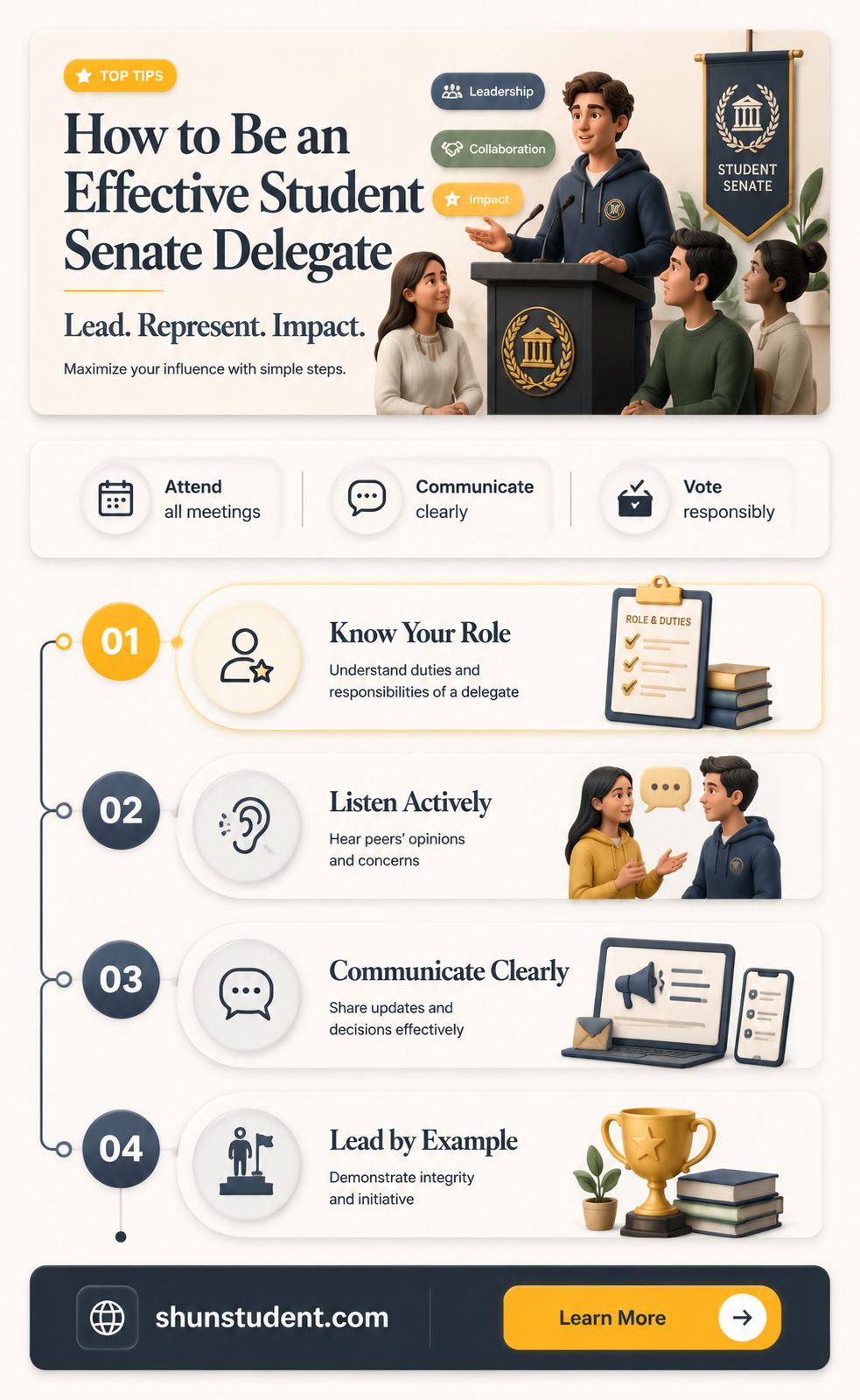 are you a university student senate delegate or alternate