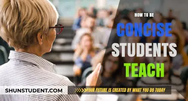Mastering Brevity: Effective Teaching Strategies for Concise Student Communication