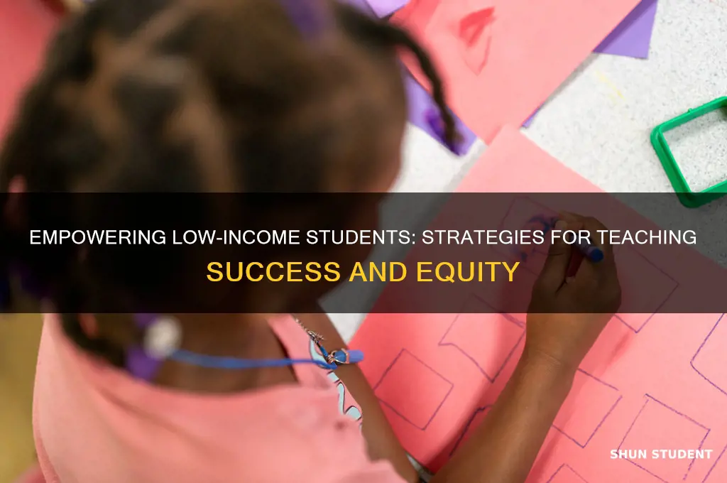 how to be successful teaching low income students