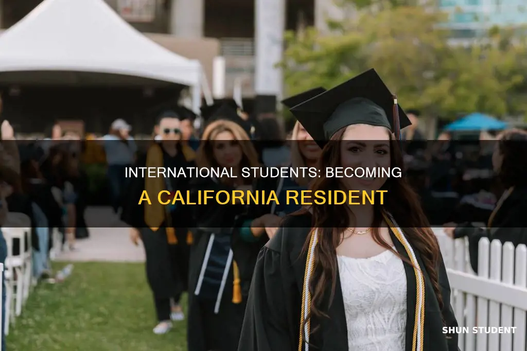 how to become a california resident international student