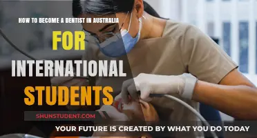 A Path to Becoming a Dentist in Australia as an International Student