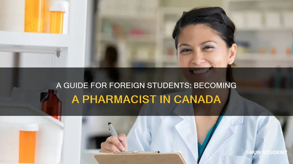 how to become a pharmacist in canada for international students
