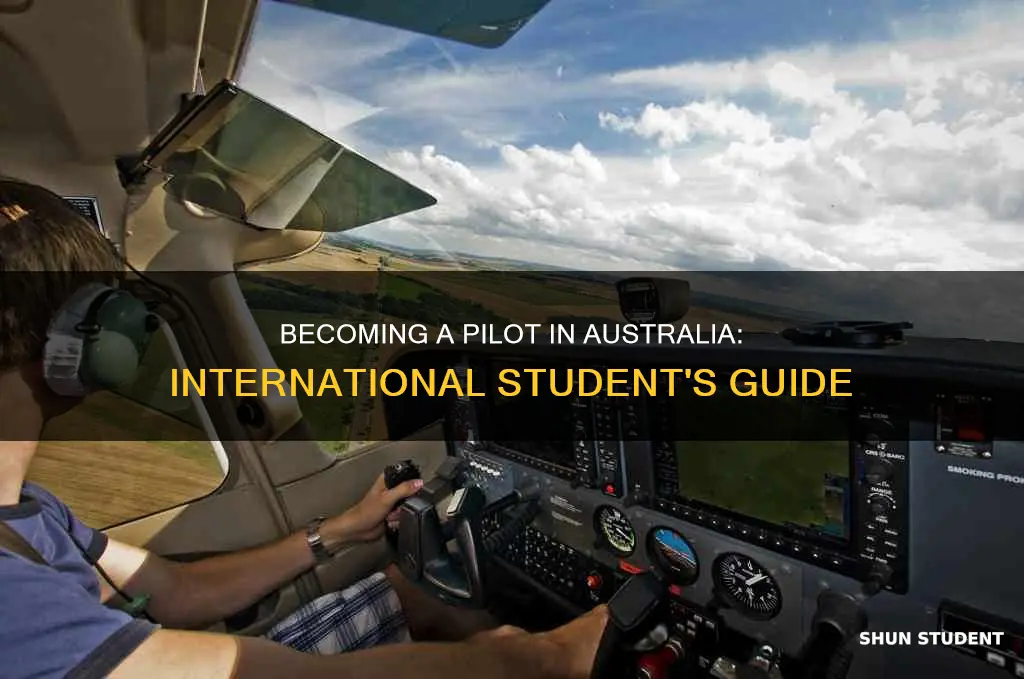 how to become a pilot in australia for international students