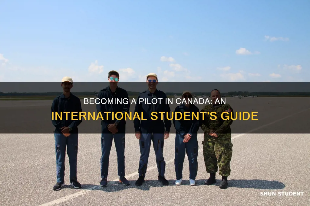 how to become a pilot in canada for international students