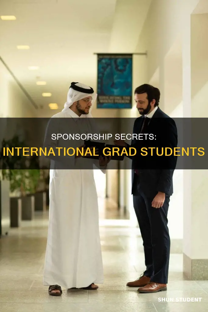 how to become a sponsored international graduate student