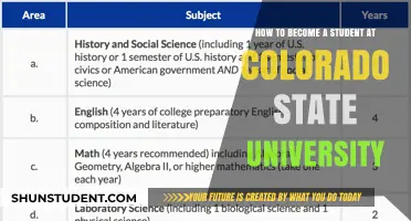 Apply to Colorado State University: A Student's Guide