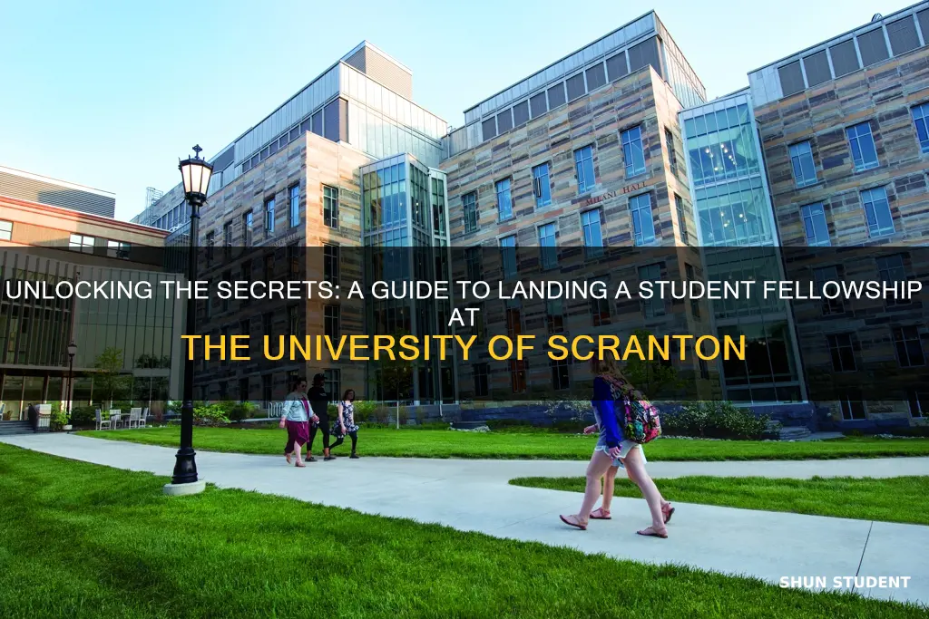 how to become a student fellow university of scranton