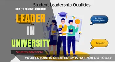 Becoming a Student Leader: Strategies for University Students