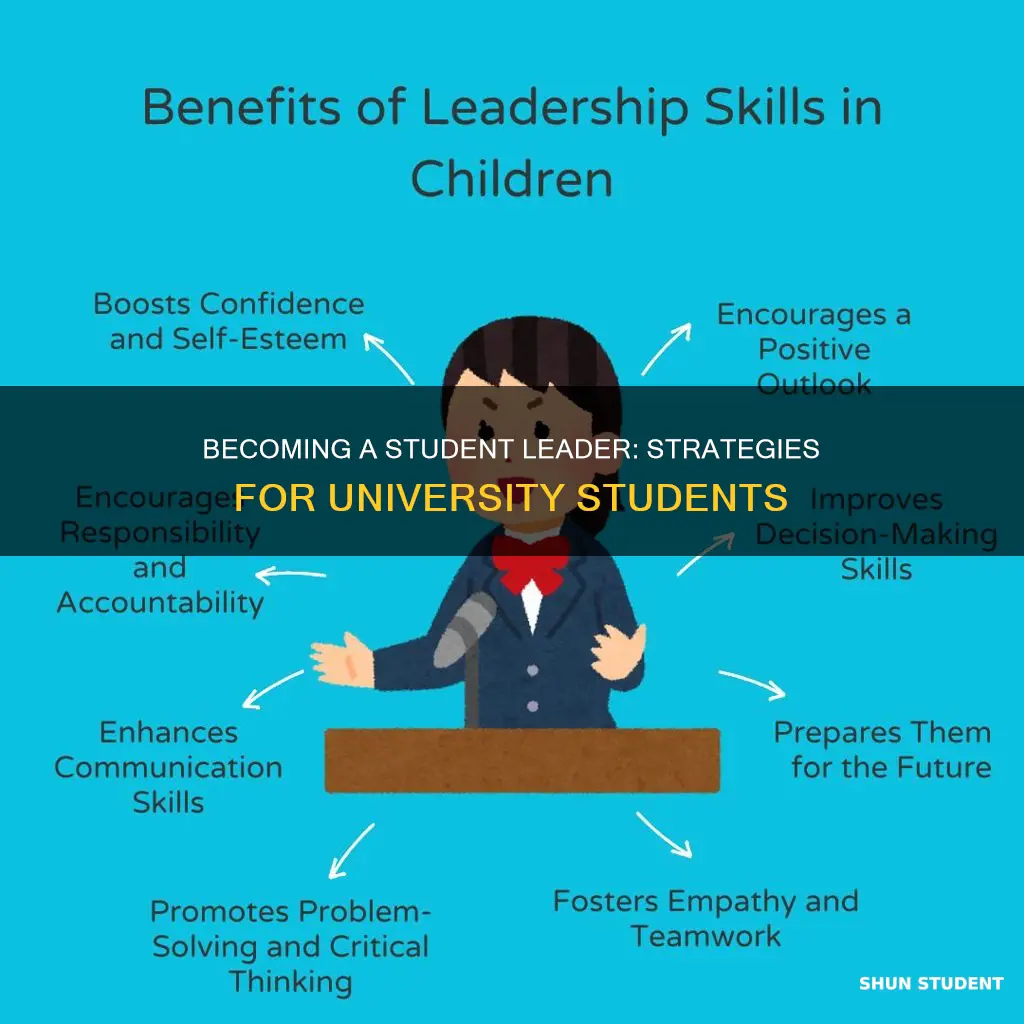 how to become a student leader in university