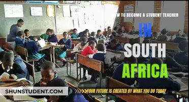 Steps to Becoming a Student Teacher in South Africa