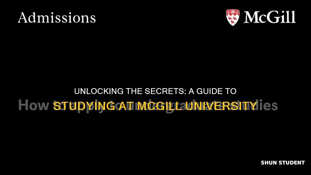 how to become a us student at mcgill university