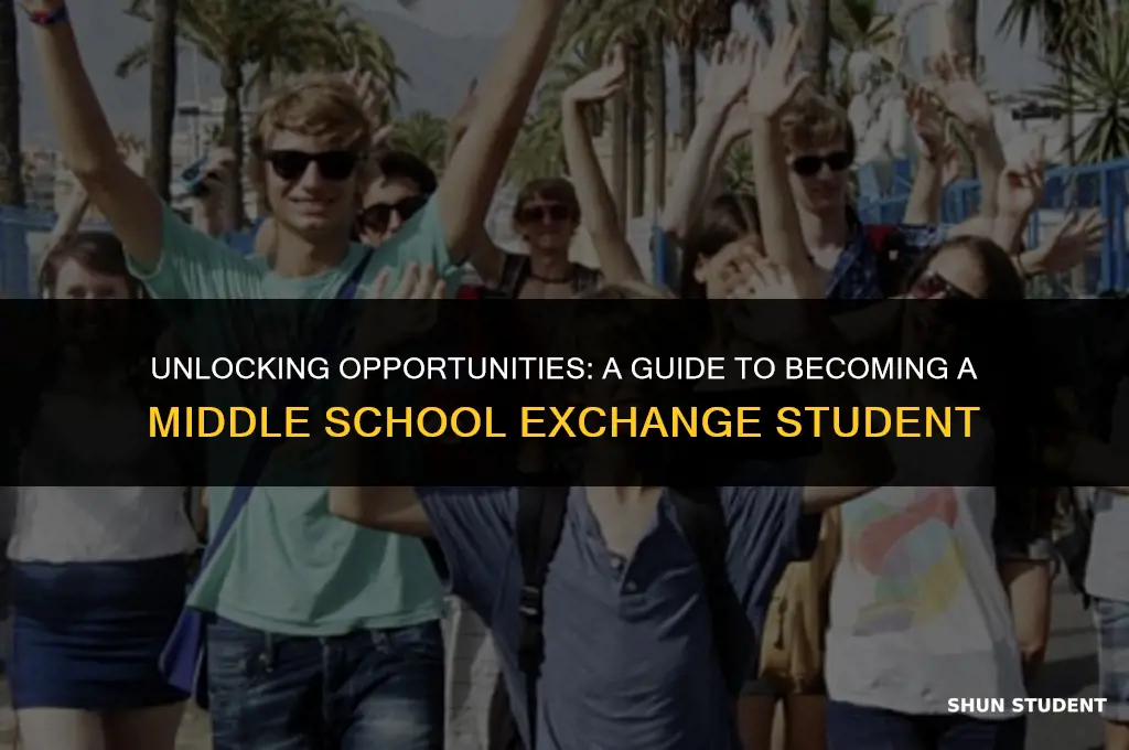 how to become an exchange student in middle school