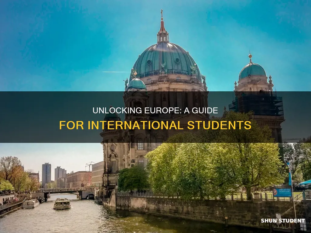 how to become an international student in europe