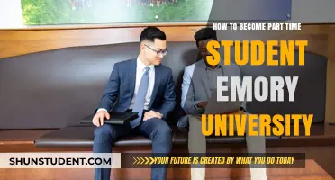 Emory University: Steps to Becoming a Part-Time Student