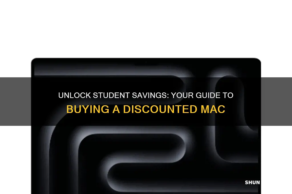 how to buy a mac with a student discount