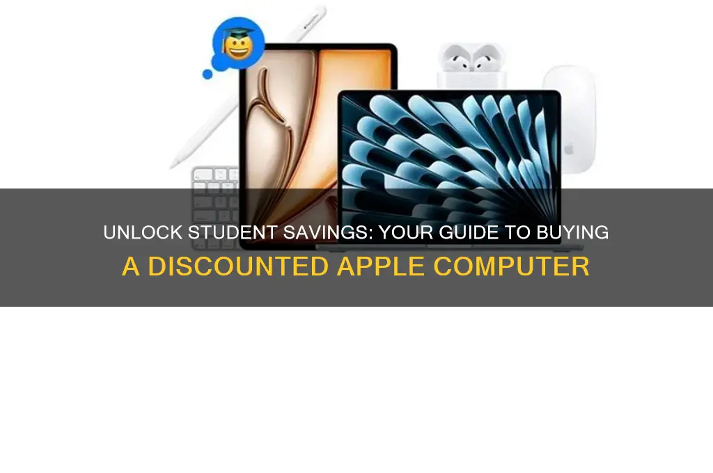 how to buy an apple computer with student discount