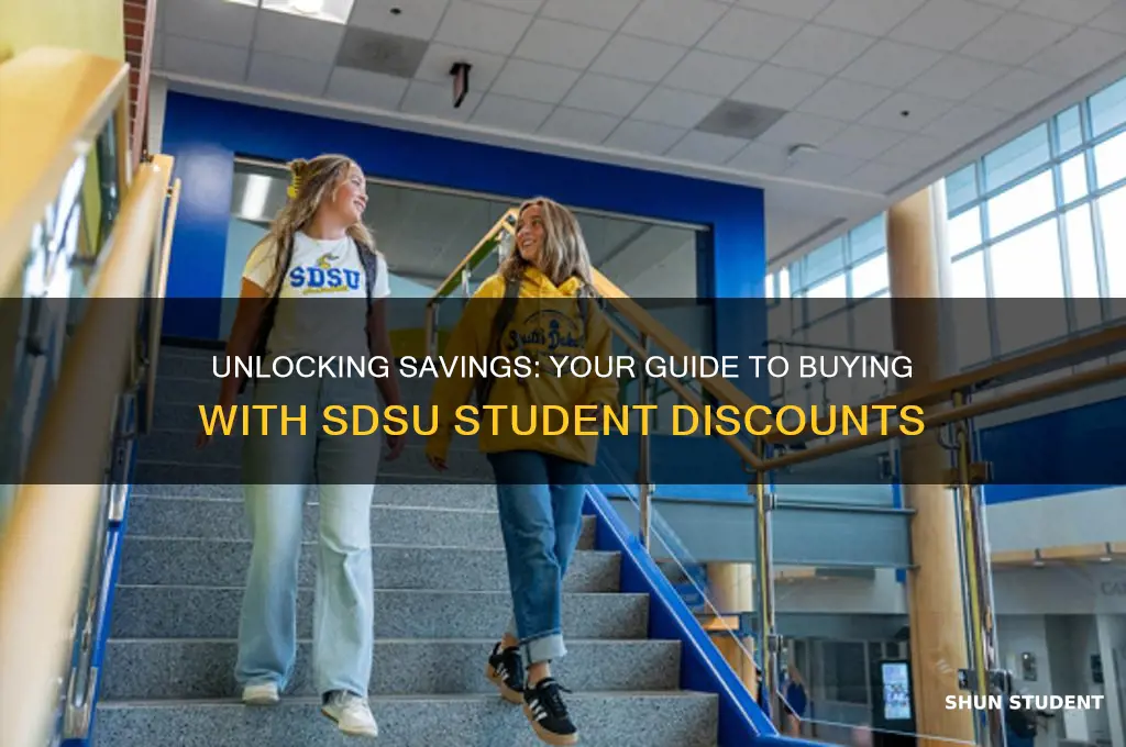 how to buy student discounts at sdsu