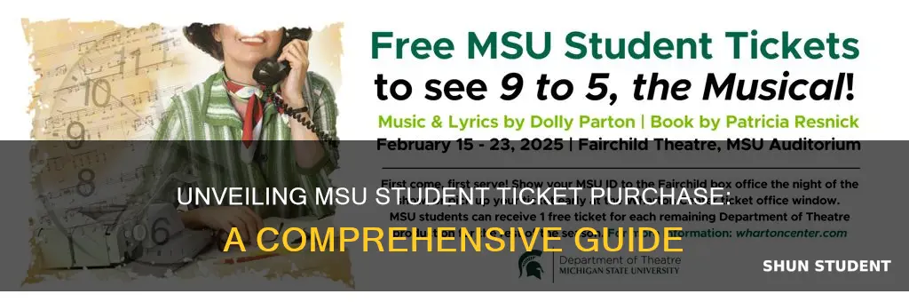 how to buy student tickets at michigan state university