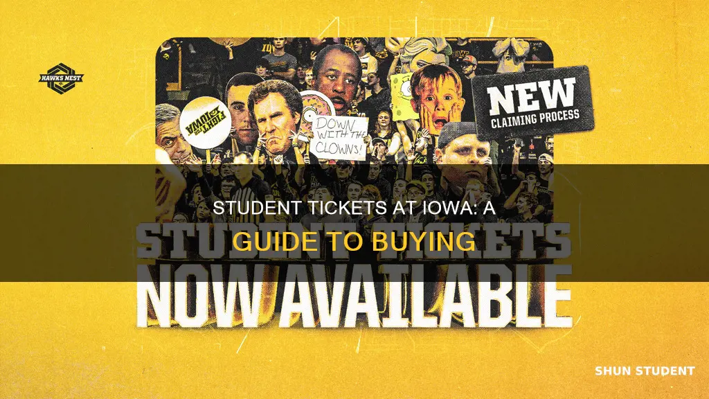 how to buy student tickets at university of iowa