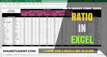 Calculate Student-Teacher Ratio in Excel: A Step-by-Step Guide