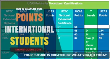 International Student? Calculate Your UCAS Points Easily