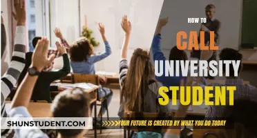 University Students: Addressing the Next Generation