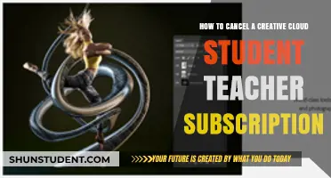 Canceling Adobe Creative Cloud Student Teacher Subscription: A Step-by-Step Guide