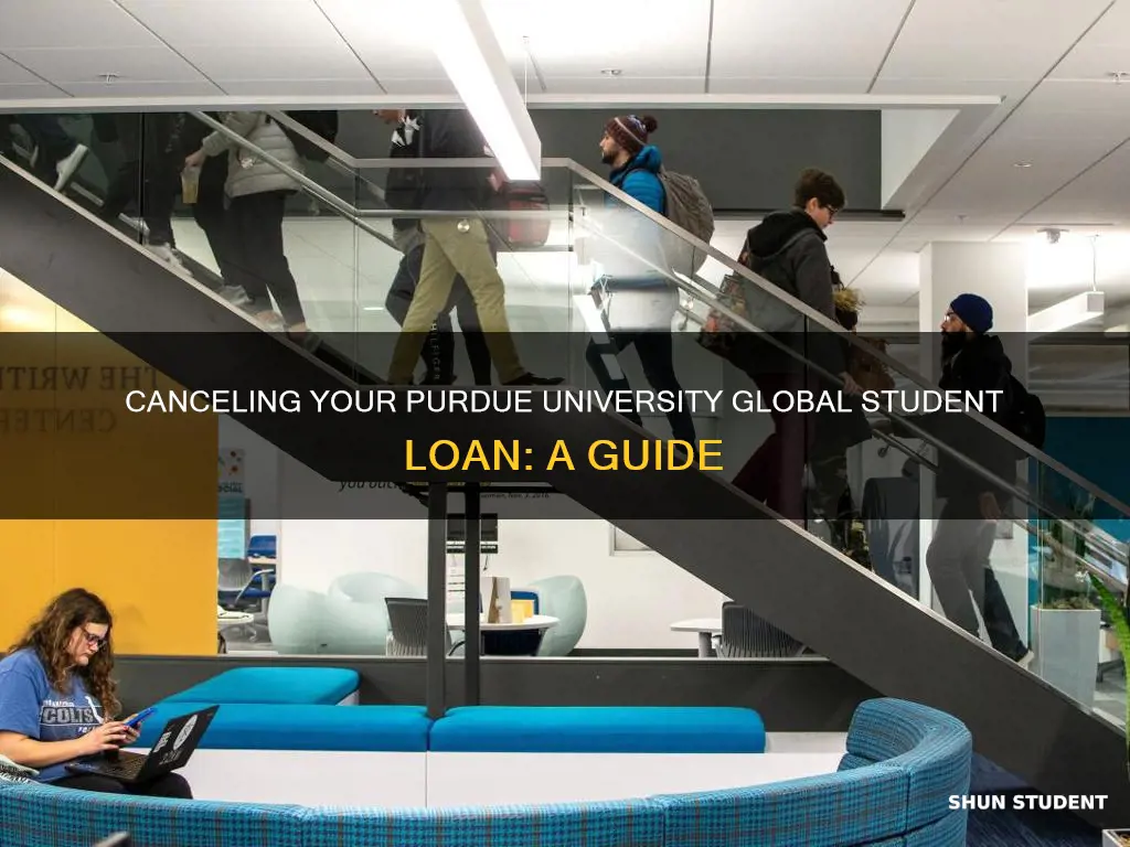 how to cancel a student loan at purdue university global