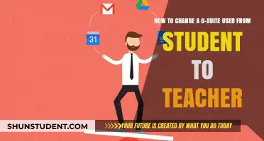 Switching G-Suite Roles: How to Change a User from Student to Teacher
