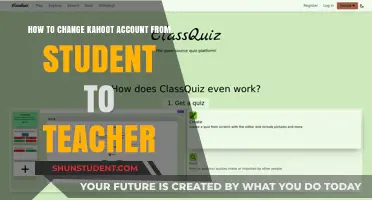 Switching Kahoot Roles: How to Change from Student to Teacher