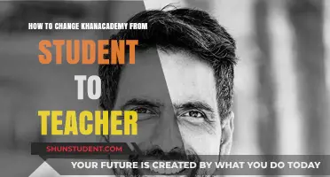 Switching Roles: How to Change Khan Academy from Student to Teacher