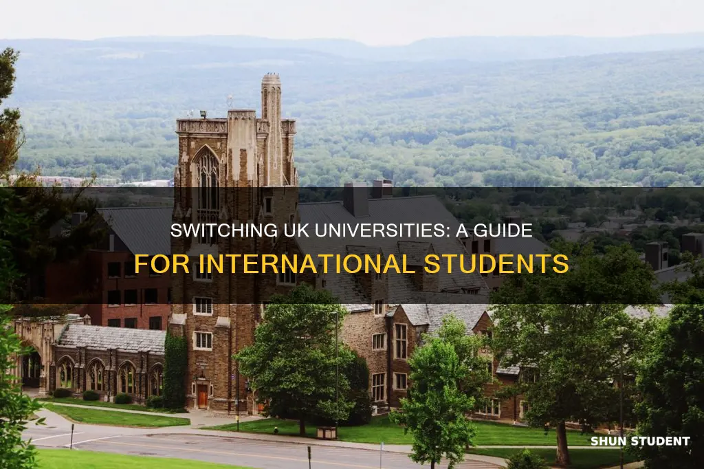 how to change university in uk for international students