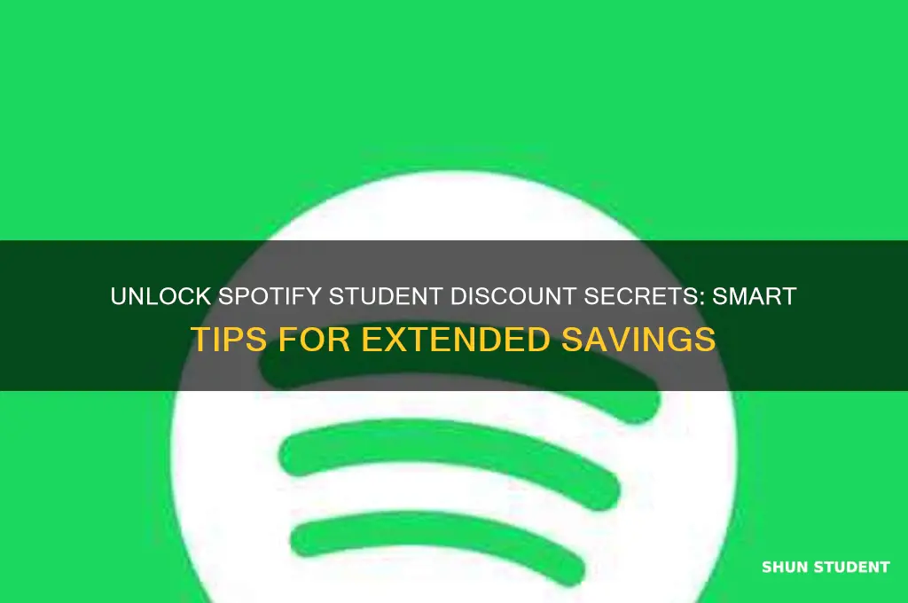 how to cheat spotify student discount