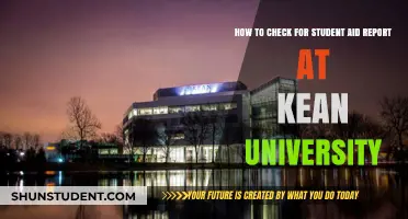 Student Aid Report: Kean University Guide