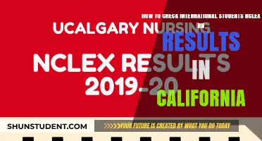 Checking NCLEX-RN Results: International Students in California