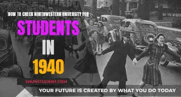 Unveiling Northwestern's Past: A Guide to 1940 Student Records