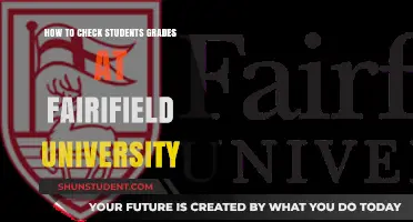 Checking Grades: A Guide for Fairfield University Students