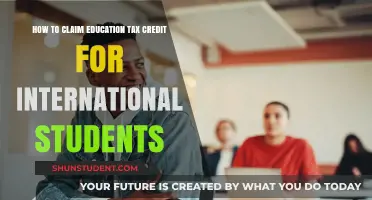International Students: Claiming Education Tax Credits