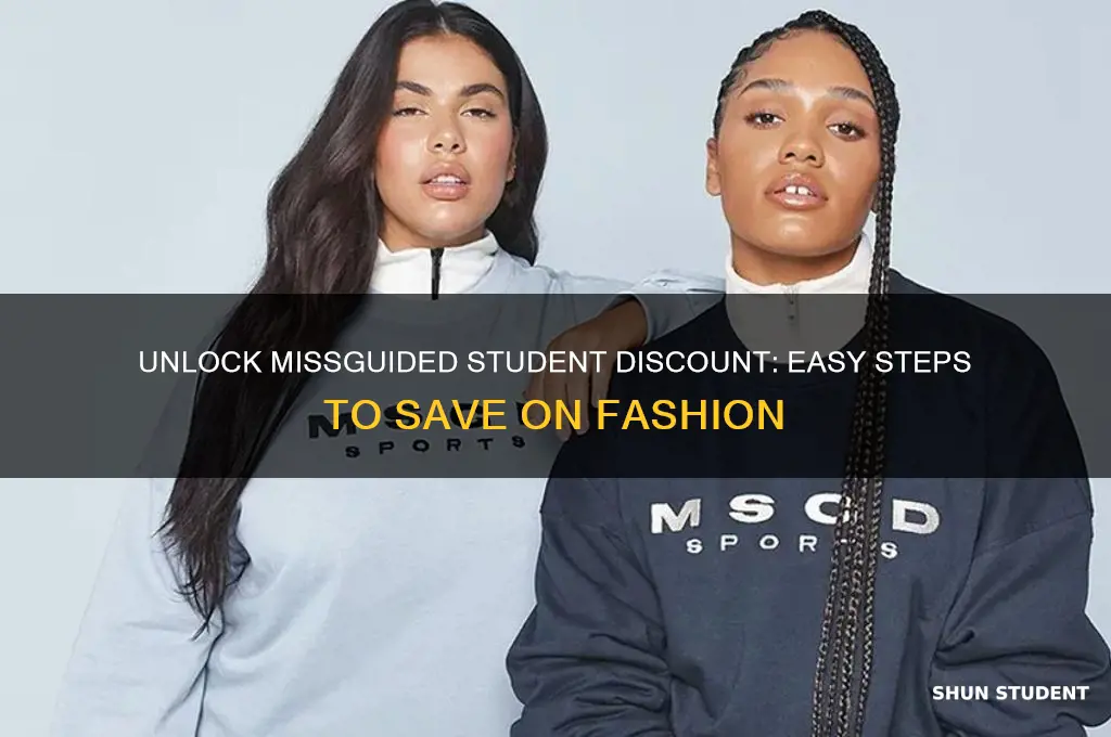 how to claim student discount on missguided